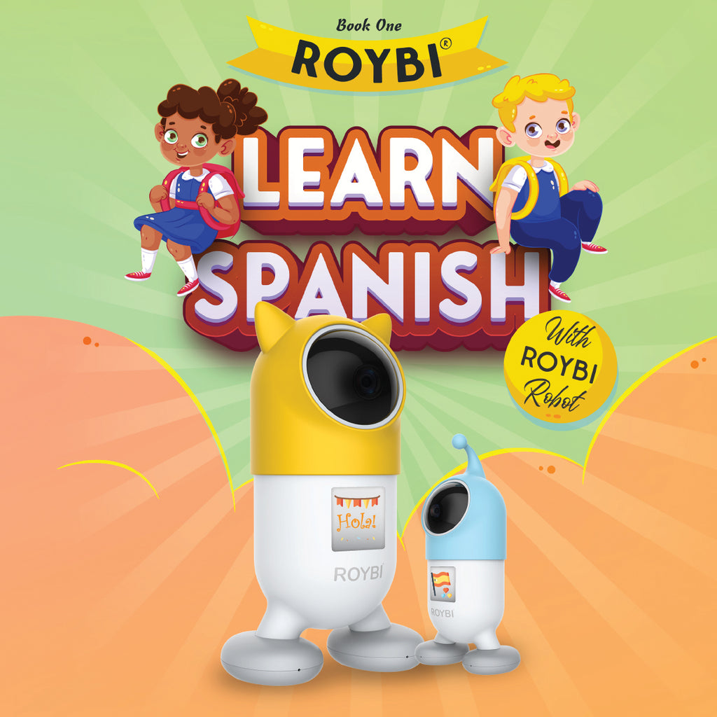 Book One: Learn Spanish with ROYBI Robot